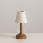 Chandelier Shades set of 6 Clip-On Small Line Empire Lampshades for E12 Candelabra Bulbs