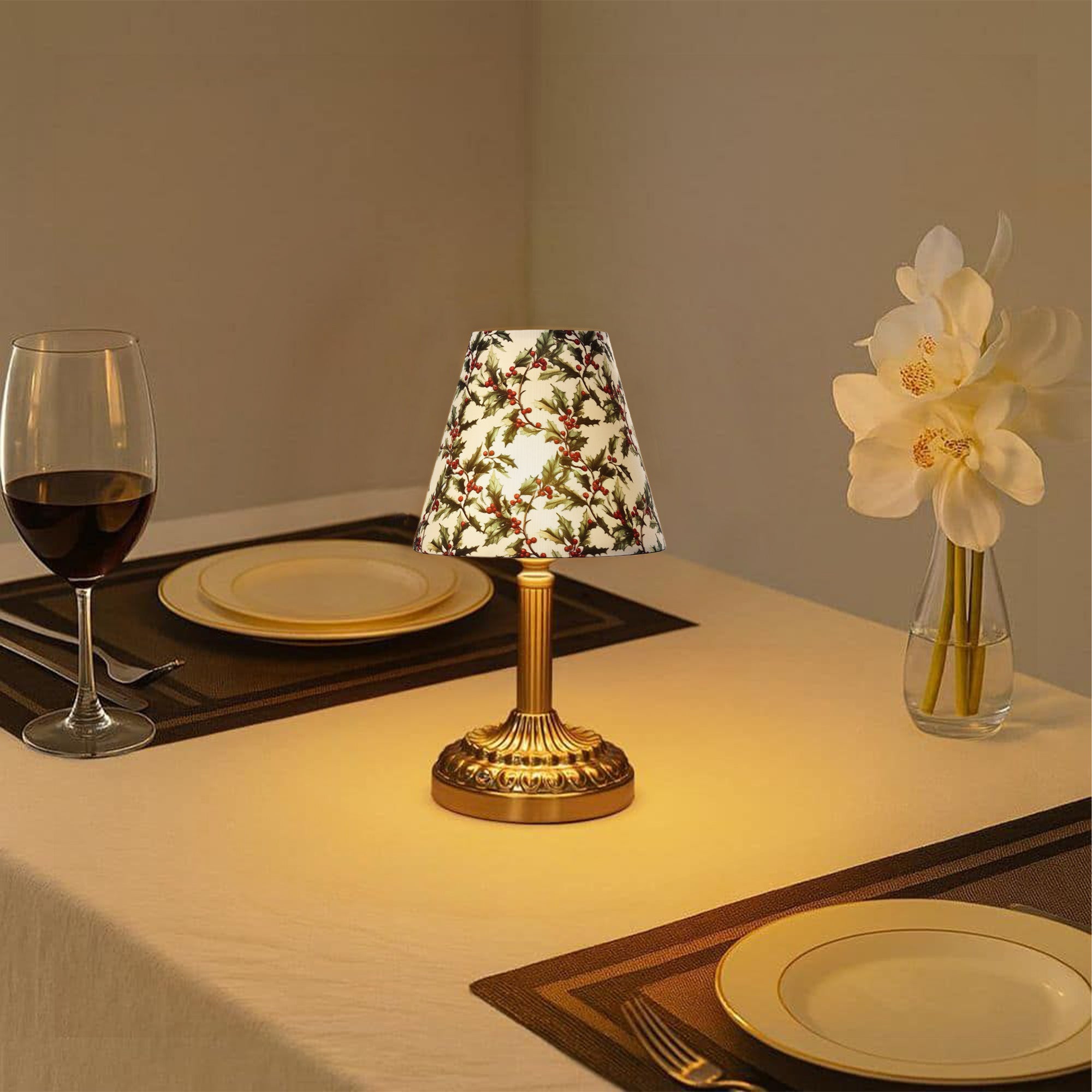 Clip-On Set of 6 Empire Chandelier Shades