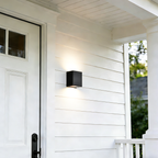 Modern Outdoor LED Wall Lights,Up and Down ,10W 3000K Exterior Lighting Fixture, Waterproof Hardwired Wall Light for Porch, Patio, Garage, and Front Door