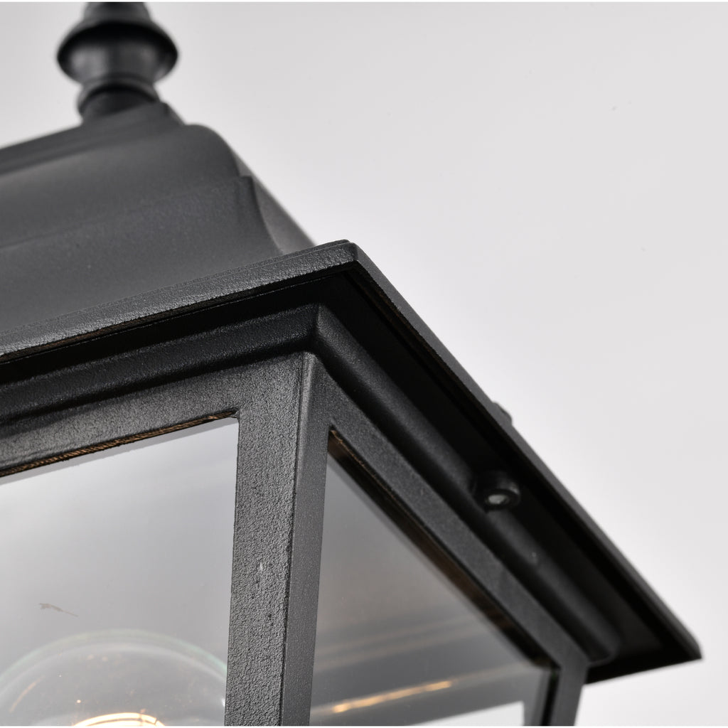 Outdoor Post Lights Waterproof 2 Pack Outside Post Lantern Black
