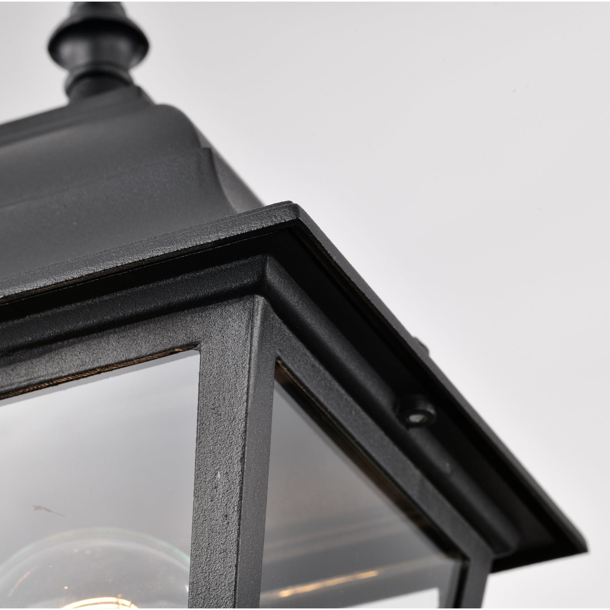 Outdoor Post Lights Waterproof 2 Pack Outside Post Lantern Black