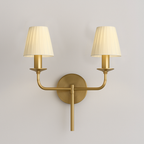 Chandelier Shades set of 6 Clip-On Small Line Empire Lampshades for E12 Candelabra Bulbs