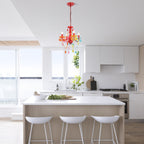 Multicolor Mini Crystal Chandelier Lighting Modern Chandeliers for Girls Bedrooms