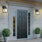 Porch Lights Outdoor Fixture 2 Pack Outdoor Lights Wall Mount Black