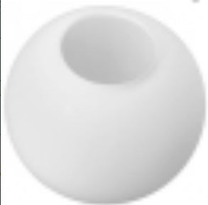 Frosted Glass Globe Lamp Shade