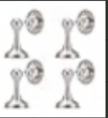 Magnetic Door Stopper 4 Pack