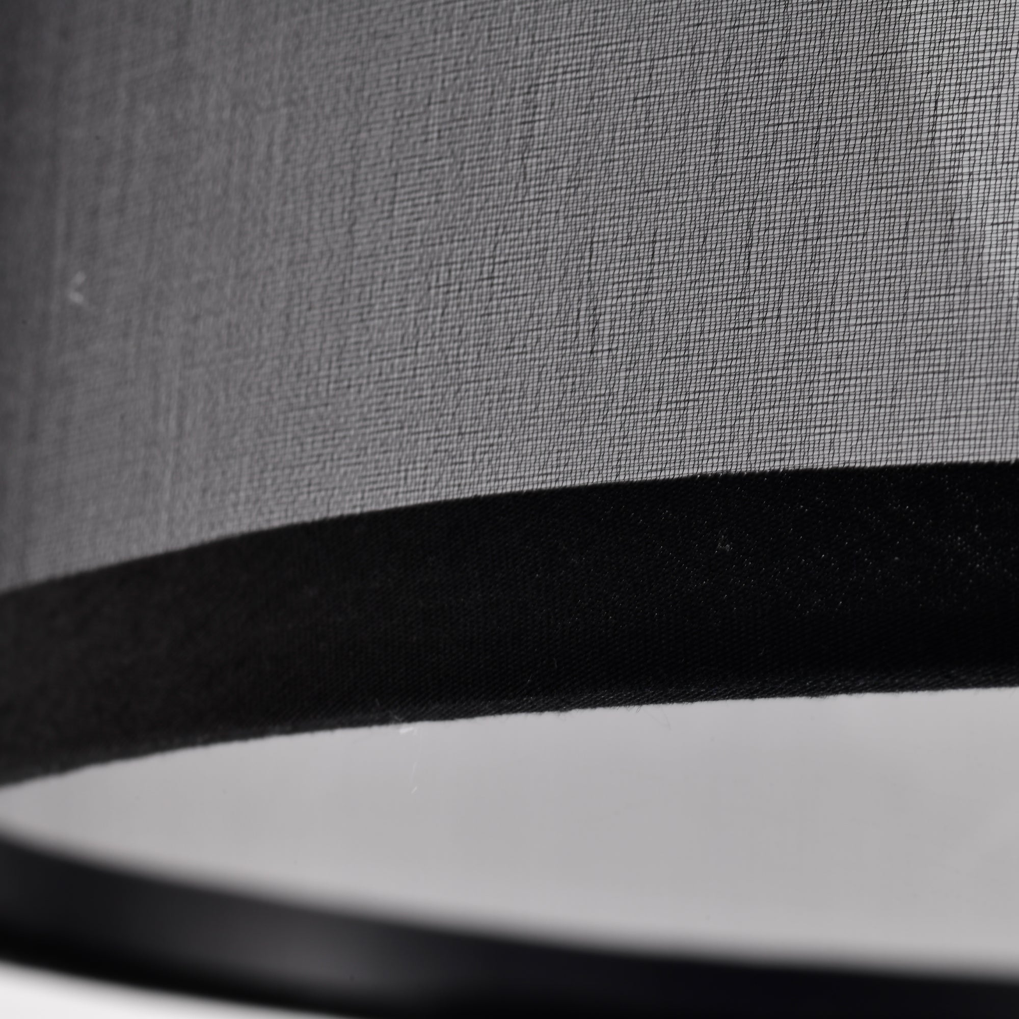 Modern&Contemporary Drum Semi-Flush Mount Light for living room