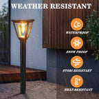Solar Outdoor Pathway Light – Adjustable Height Garden & Pathway Lighting