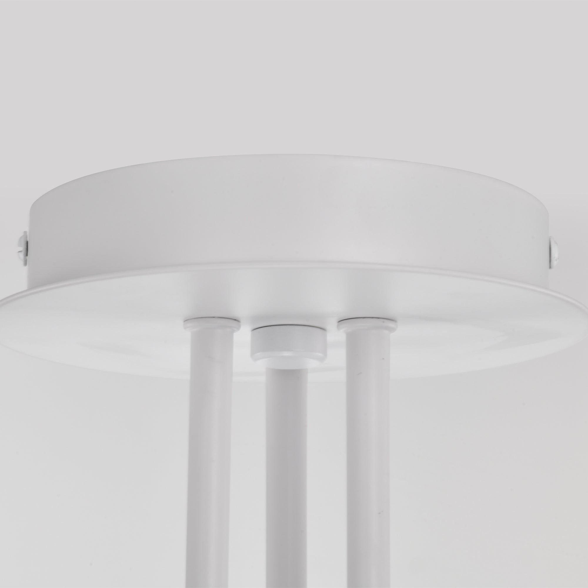 Mid Century Globe Flush Mount Ceiling Light Polyethylene Lampshade
