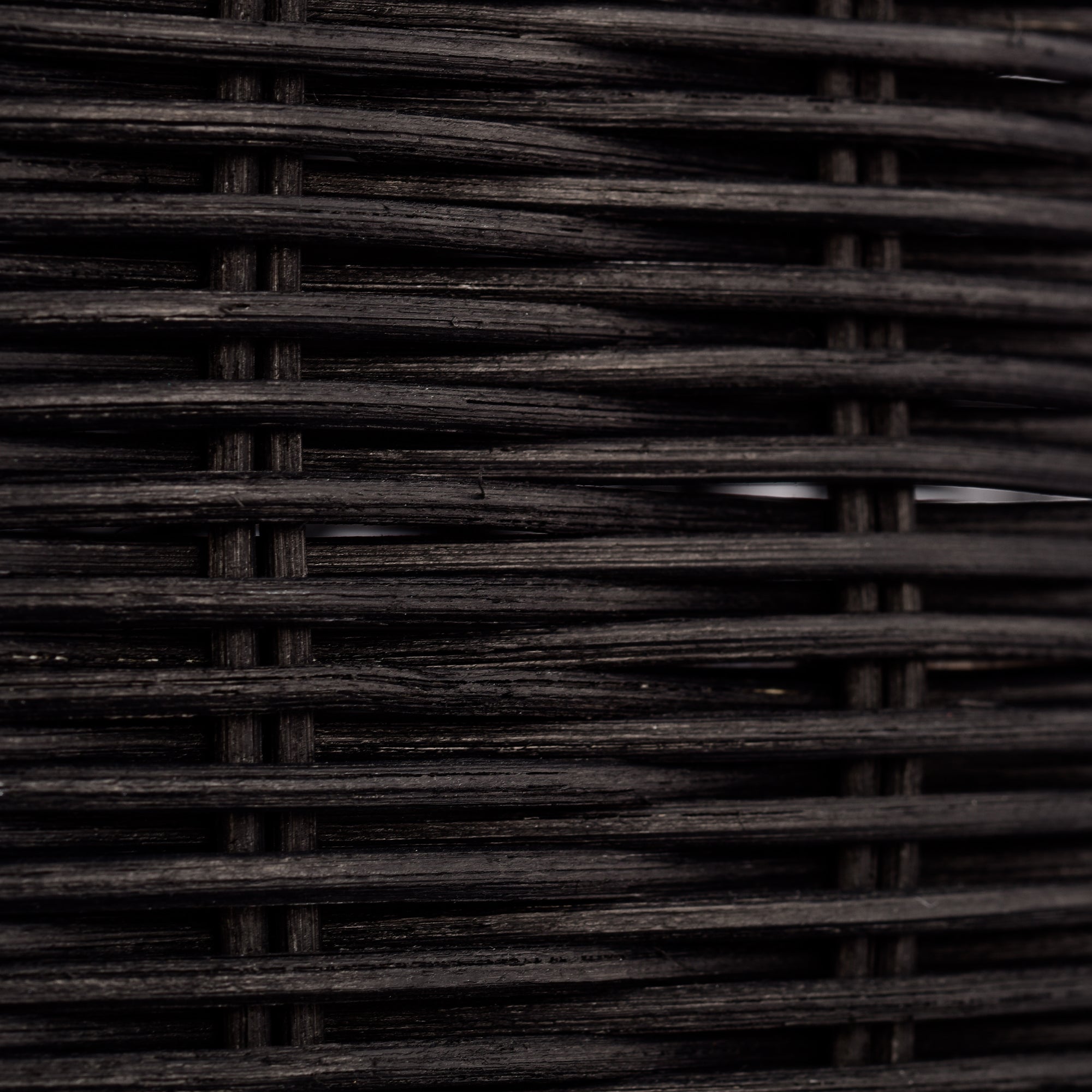 Black Bohemian Bell Woven Rattan Pendant Light for dining room