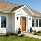 Modern Outdoor Wall Light 1 Pack, Dual LED Downward Wall Sconce for garage