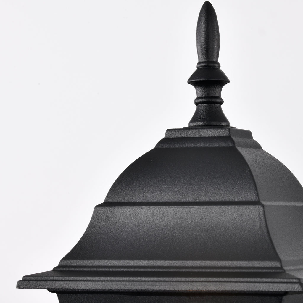 Outdoor Post Lights Waterproof 2 Pack Outside Post Lantern Black
