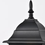 Outdoor Post Lights Waterproof 2 Pack Outside Post Lantern Black