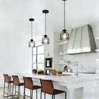 Ceiling Light Shade Cage Replacement  Black Metal Lamp Shades 3 Pack