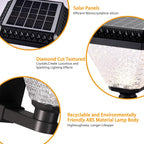 Solar Outdoor Wall Light with Remote, RGB Color Changing Waterproof Wall Sconce for Porch & Garage