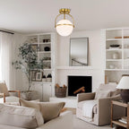 Replacement Globes For Light Fixture Frosted Milk White Glass Globe Lamp Shade Replacement 5.9” Diameter