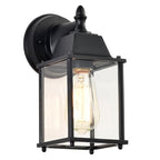 COTTAGE LIFE Porch Lights Outdoor Wall Lantern 1 Pack Exterior Light Fixtures Wall Mount Black Waterproof Outdoor Porch Light Outdoor Lights for House