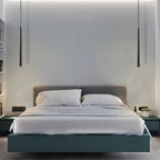 Set of 3 Modern Slim LED Pendant Lights for bars or small commercial spaces