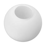 Frosted Milk White Glass Globe Lamp Shade Replacement Glass Ball Lampshade Cover Opal Sphere Shade for Mid Century Modern Pendant Light 5.9” Diameter