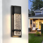 Black Outdoor Led Light Modern Outdoor Wall Sconce Porch Lights