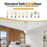 Mid-Century Modern White Glass Semi-Flush Ceiling Light Fixtures 2-Light