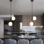 Replacement Globes For Light Fixture Frosted Milk White Glass Globe Lamp Shade Replacement 5.9” Diameter