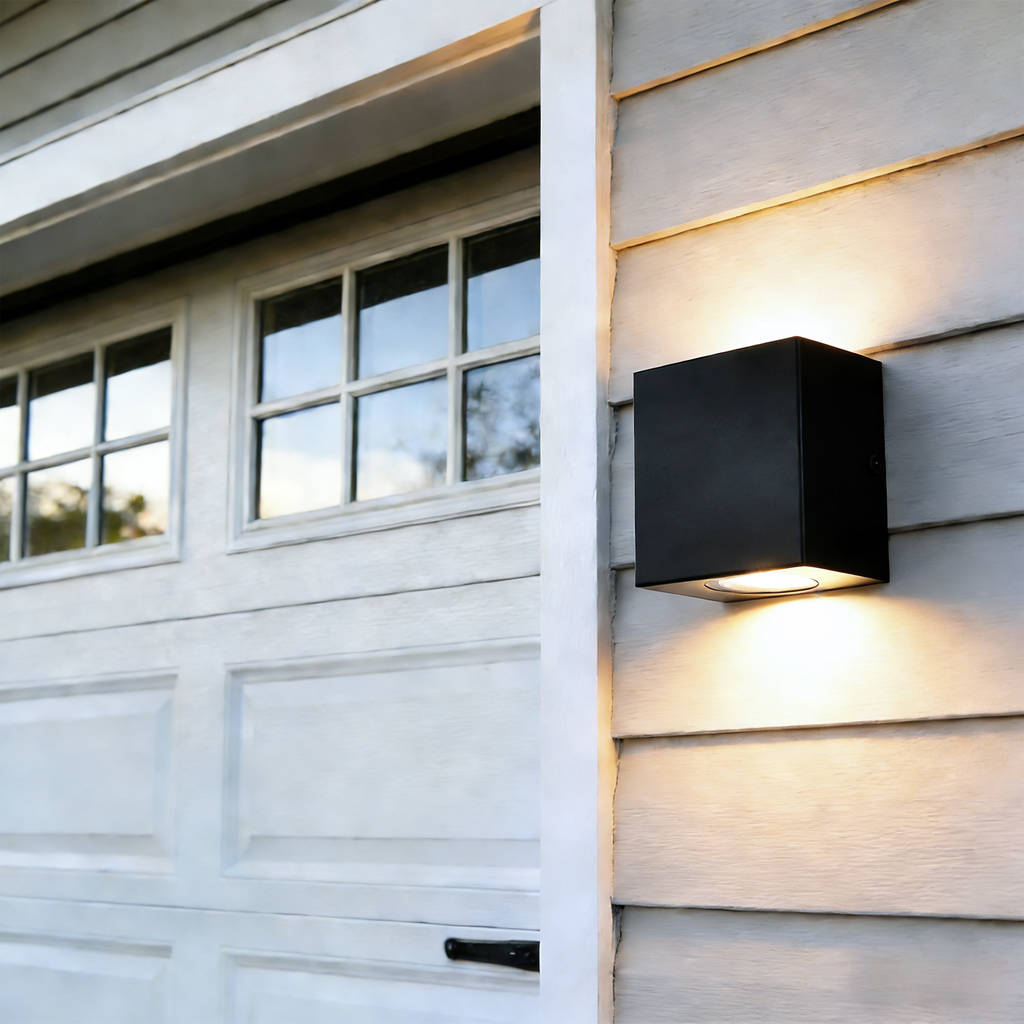 Modern Outdoor LED Wall Lights,Up and Down ,10W 3000K Exterior Lighting Fixture, Waterproof Hardwired Wall Light for Porch, Patio, Garage, and Front Door