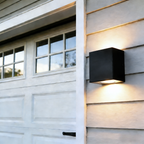 Modern Outdoor LED Wall Lights,Up and Down ,10W 3000K Exterior Lighting Fixture, Waterproof Hardwired Wall Light for Porch, Patio, Garage, and Front Door