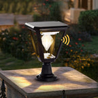 Solar Outdoor Post Lights 2700K Dusk to Dawn Solar Lamp Post Light