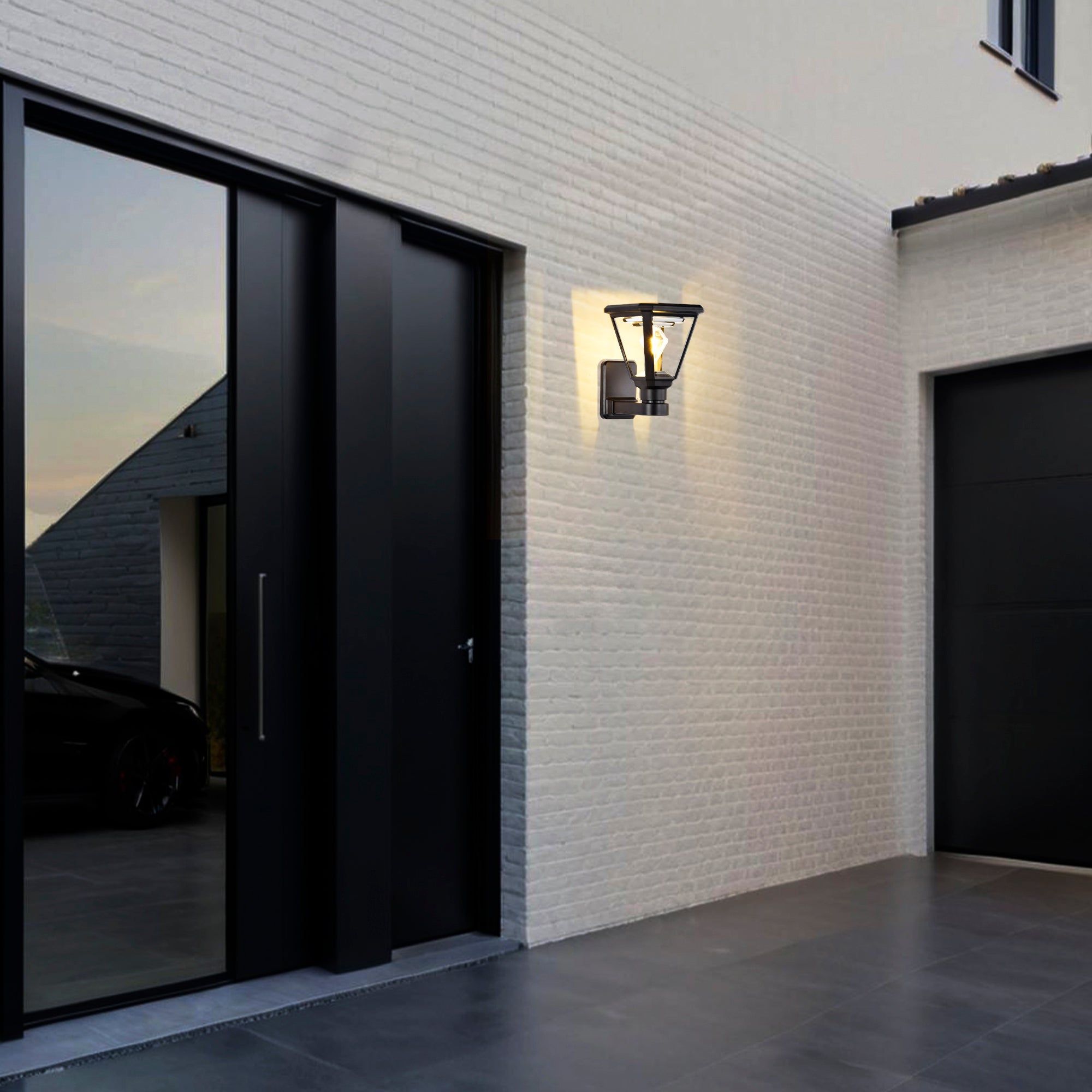 Solar Wall Light Outdoor Waterproof – Dusk-to-Dawn LED Wall Sconce