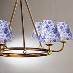 Clip-On Set of 6 Empire Chandelier Shades