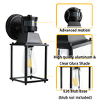 Smart Motion Sensor Outdoor Wall Light 1 pack