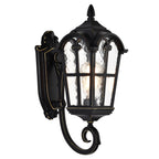 Outdoor Porch Lights Black Roman Light Fixture Waterproof Outdoor Wall Lights