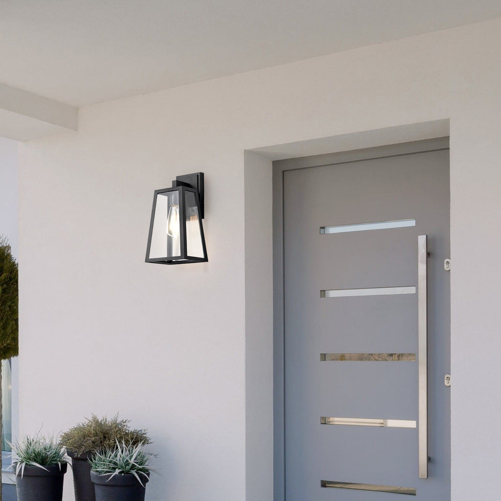 Black Outdoor Light Fixture Wall Mount 1 Pack Waterproof Outdoor Porch Lights