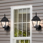 Outdoor Wall Light Fixture Black Wall Sconces Porch Light 2 Pack