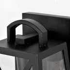 Black Outdoor Wall Lantern Exterior Waterproof Outdoor Wall Sconces