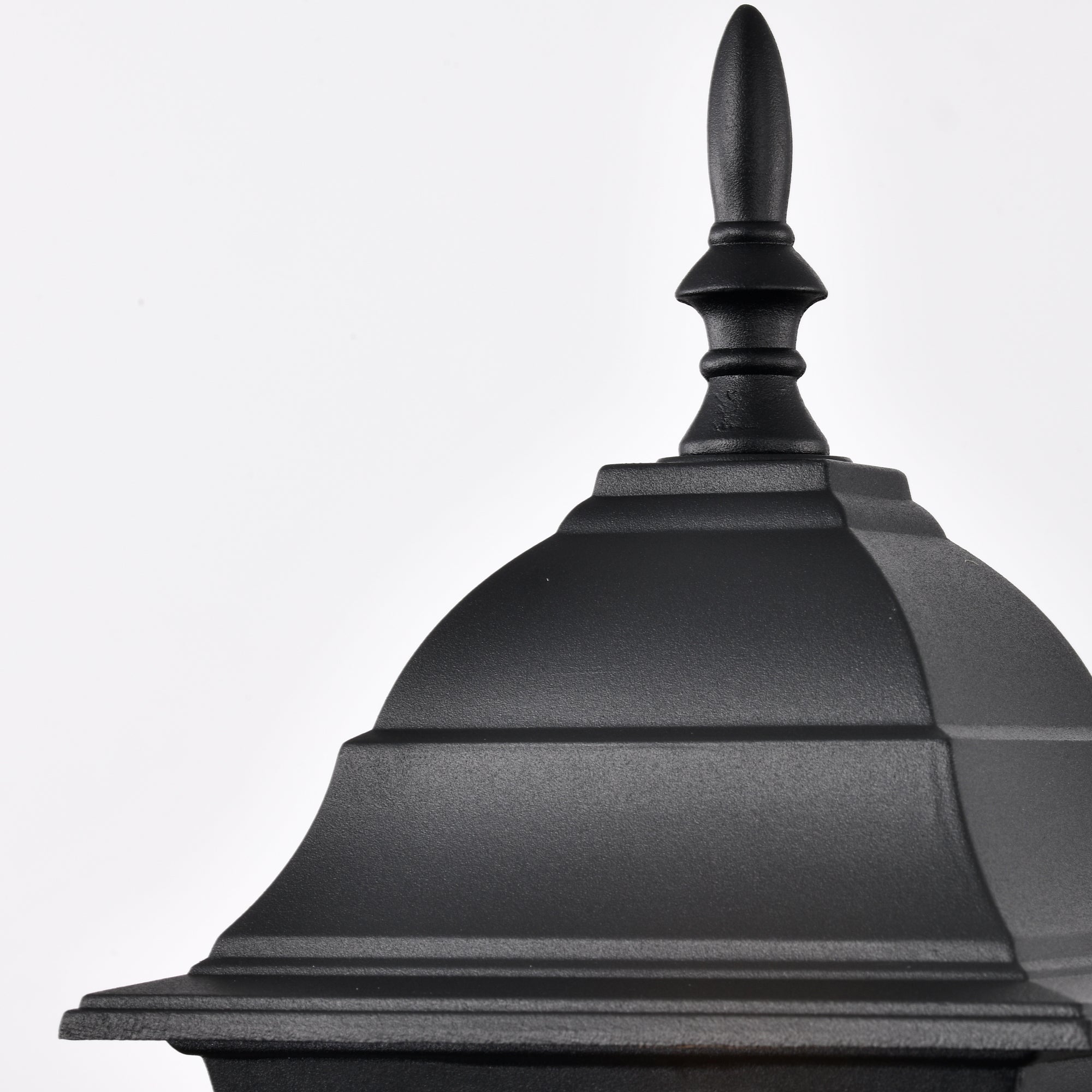Outdoor Post Light with Pier Mount Adapter 2 Pack Outside Post Lantern