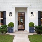 Black Outdoor Wall Lantern Exterior Waterproof Outdoor Wall Sconces